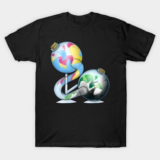 Pansexual And Aromantic Pride Potion T-Shirt